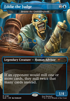 MTG Iron Maiden: Eddie Unchained Foil版 MTG Secret Lair x Iron Maiden: Eddie Unchained RAINBOW FOIL