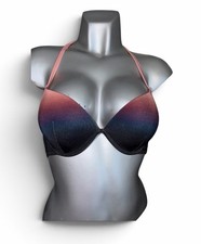 Victoria s Secret Swim Collection VS Archives Bikini Halter 32DD Push Up Top Nwt