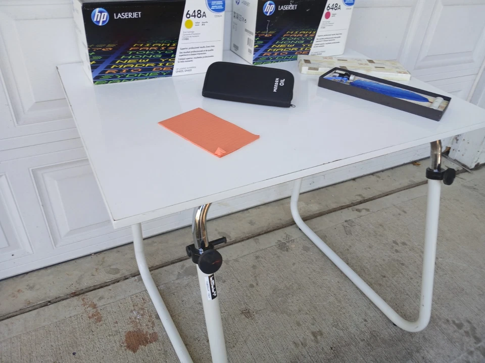 VTG Lolly Drafting Table Desk by Neolt Italy Height Adjustable Desk  - Image 3 of 4