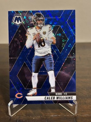 2025 Panini Mosaic - Caleb Williams #22 Blue Mosaic Prizm /99