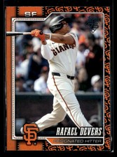 Rafael Devers 2026 Topps Series 1 Baseball Team Color Border SSP [jos136