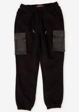 Copper Rivet Kids' Havana Fleece Pants 331534-BLK 5-6