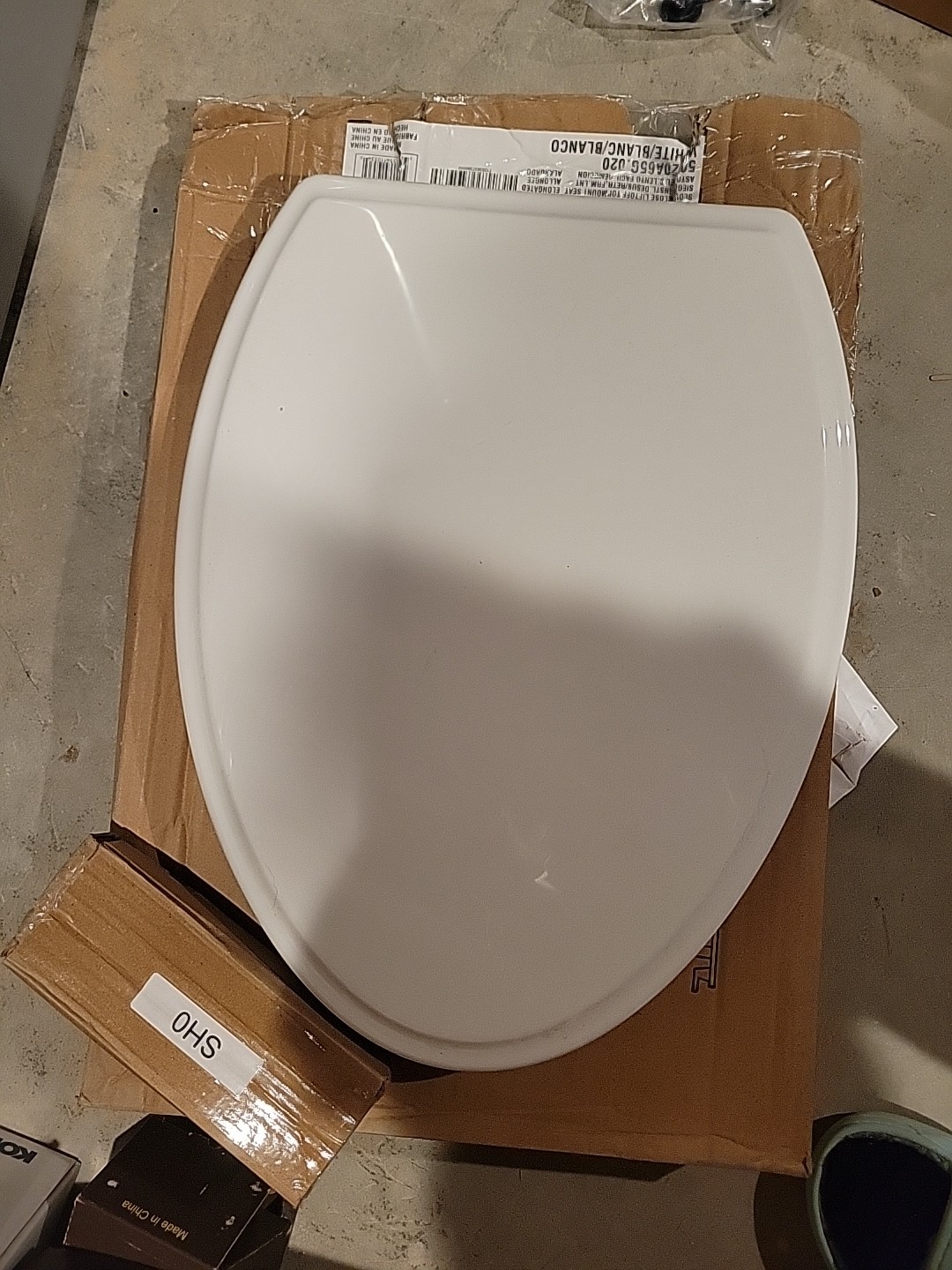 - White