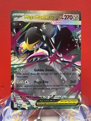 2025 Pokemon Mega Evolution Mega Mawile ex 094 Near Mint 510