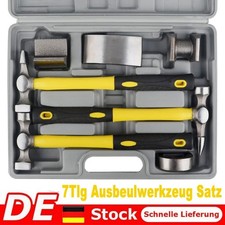 Auto Karosserie Ausbeulwerkzeug Satz Ausbeul-Hammer KFZ Ausbeulhammer Satz 7-tlg