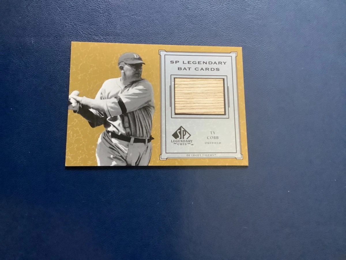 Ty Cobb Piece of Authentic Baseball Trading Cards for sale | eBay