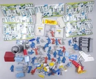 Huge Lot of Vintage Marx Tom Corbett Space Academy Toys (Figures and Fort)