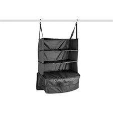 Calima Camping Wandregal Camping Regal Schwarz 46035