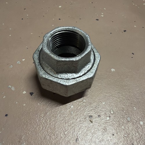 1" 150 Threaded (NPT) Union Galvanized Malleable Iron Pipe Fitting