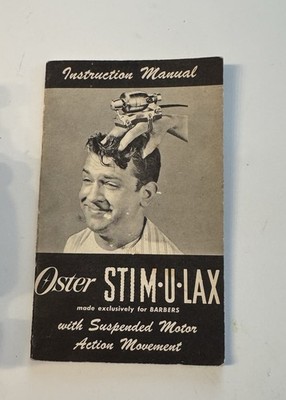 Professional Oster Stim-U-Lax Handheld Massager Model M3 Tested Migraine