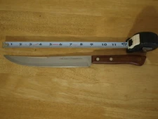 Vintage Flint Arrowhead Stainless Vanadium Made USA Slicing/Carving Knife