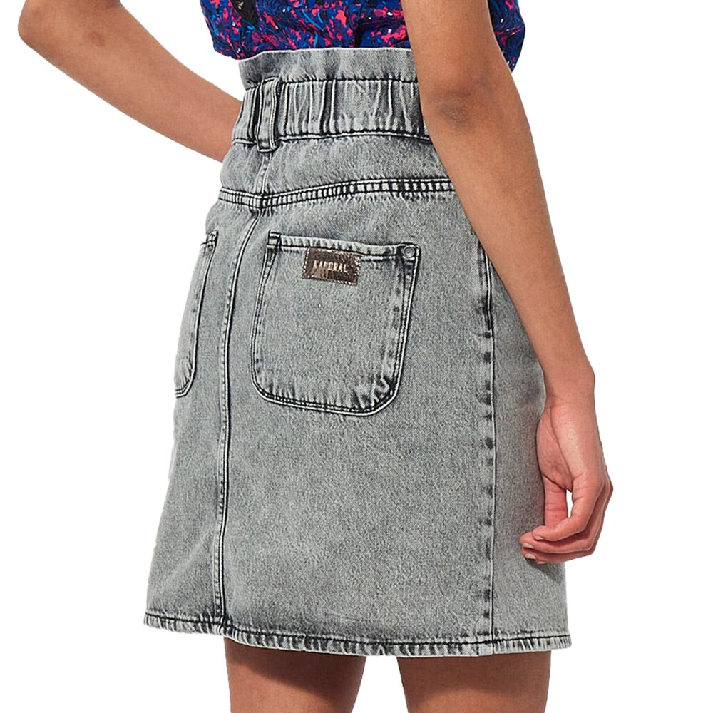 Jupe en clearance jean grise femme