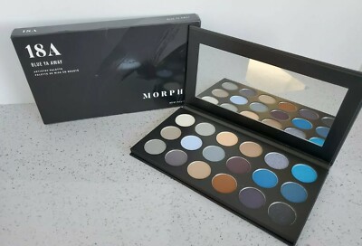 MORPHE 18A BLUE YA AWAY EYESHADOW PALETTE FULL SIZE New In Box