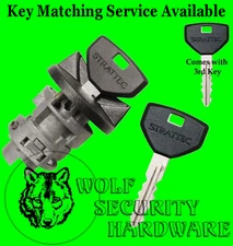 Chrysler Dodge Jeep OEM Ignition Key Switch Lock Cylinder 701757 With 3 Keys