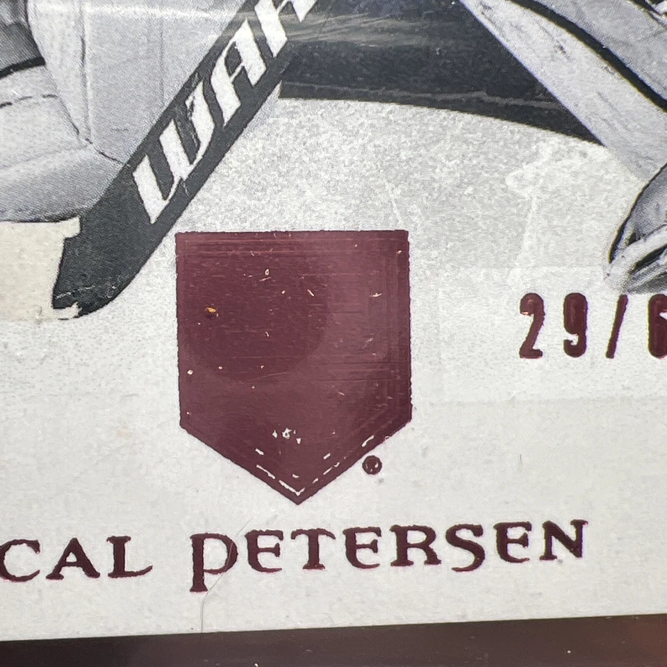 2022-23 Upper Deck Artifacts Cal Petersen Red /65 - Image 2 of 4