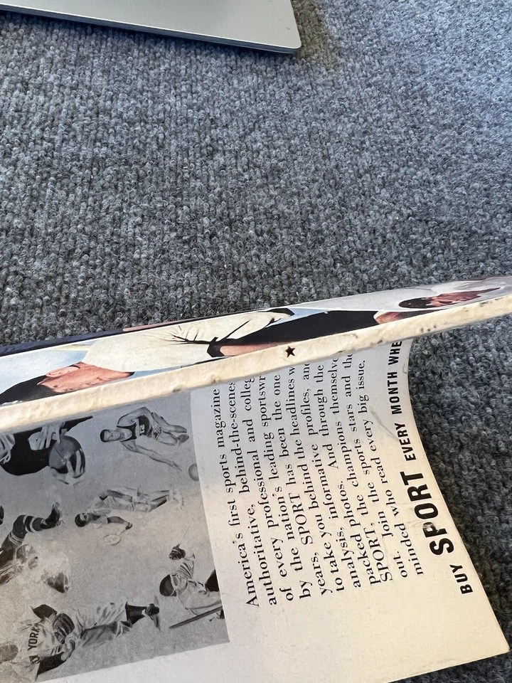 Who’s Best In Sports Magazine 1960 Mickey Mantle Johnny Unitas Willie Mays - Image 4 of 4