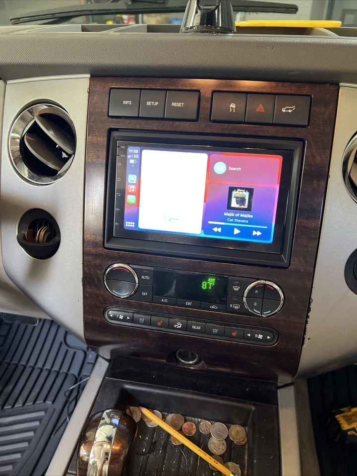 For Ford Expedition 2007-2014 Apple Carplay Car Stereo Radio GPS WIFI Android 13 Foto 4 de 4
