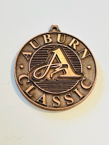 Auburn Classic Gymnastics Bronze Medal (made of metal)