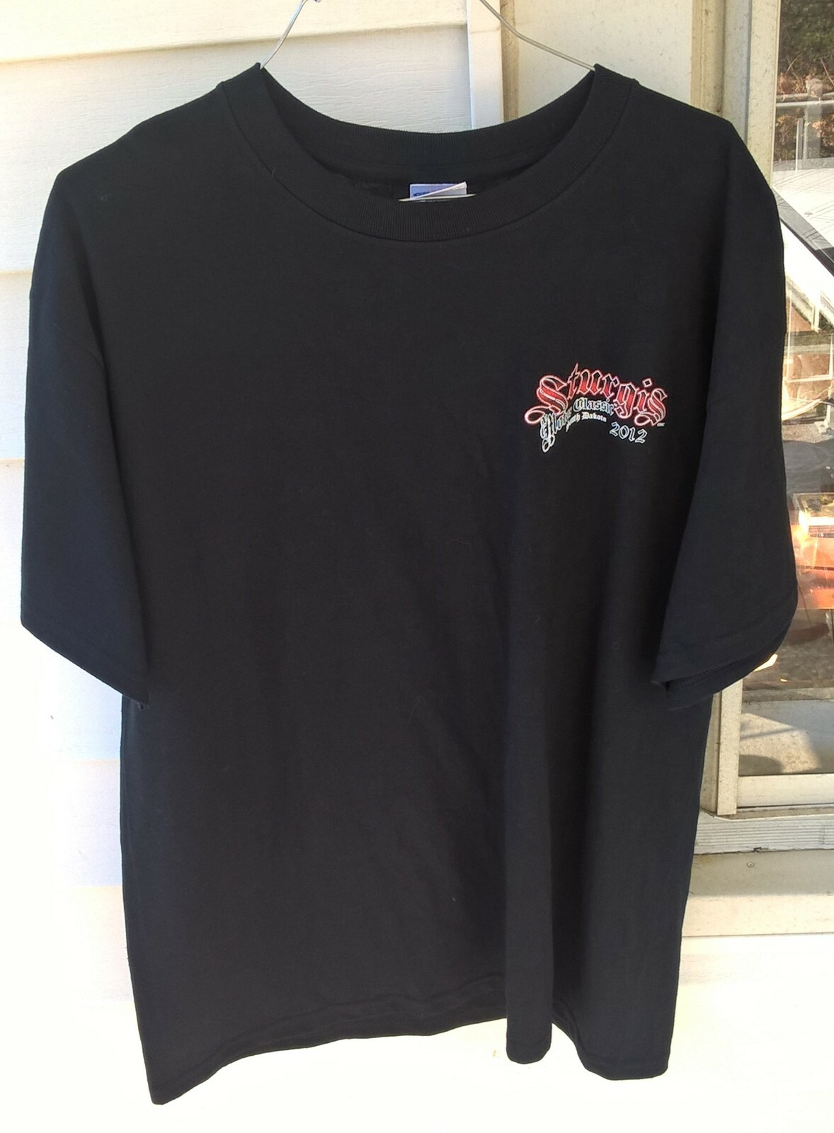 NWT 2012 RIDE TO DEADWOOD STURGIS COLARFUL T shirt Men Adult L EBay