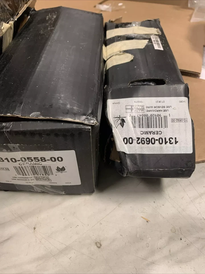 Juego de 4 rotores de freno de zinc plateado para BMW 325ci 325i 2001-2006 con pastillas E46 Foto 3 de 4