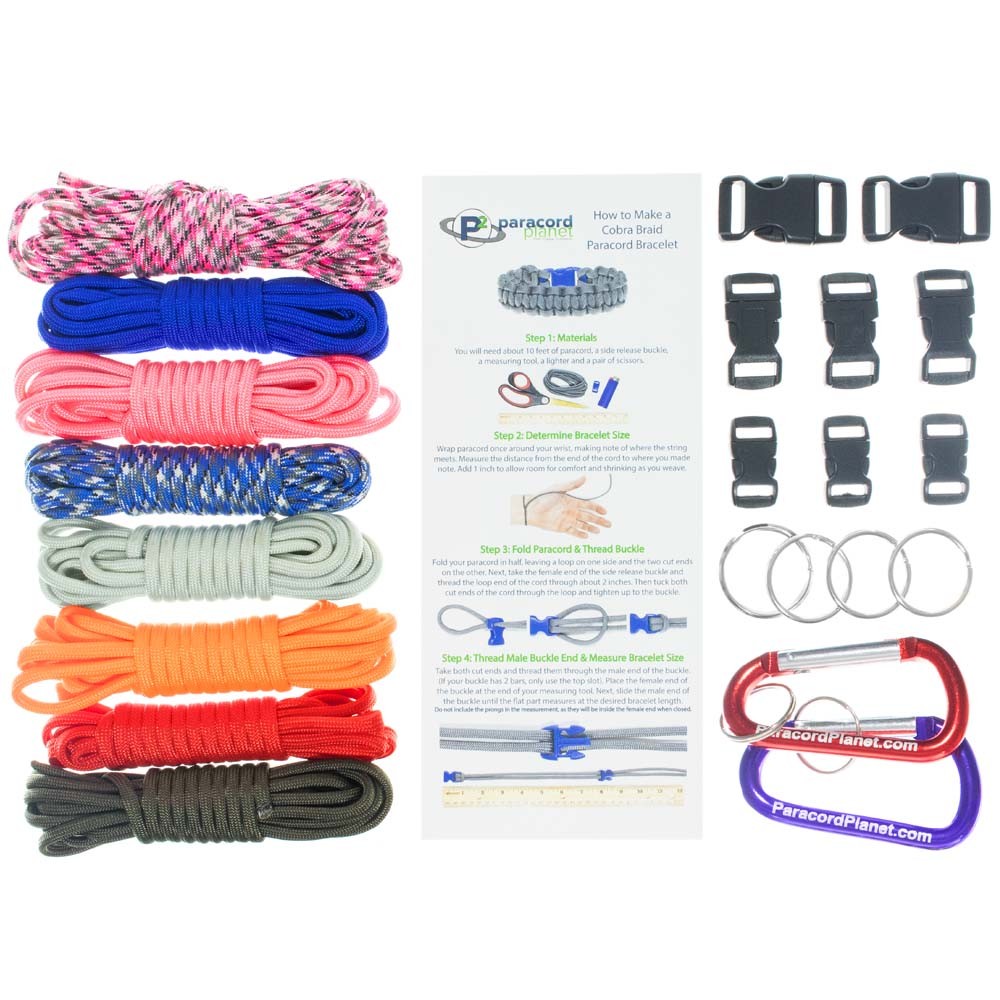 Paracord Survival Bracelet Project Kit