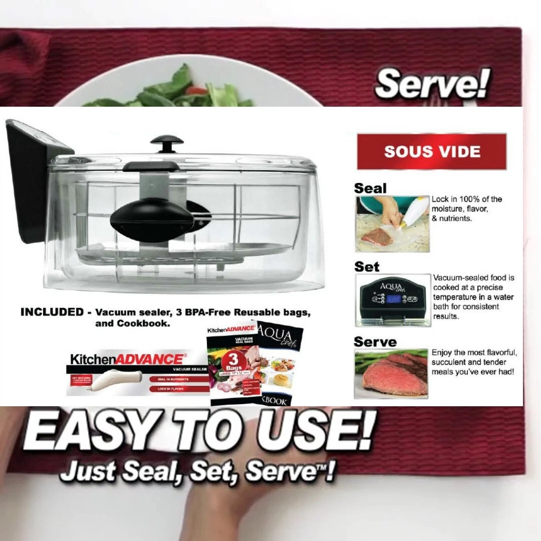 new style Water Oven Clarity Sous Vide Smart Cooker slow cooker 120V 1200W 8L