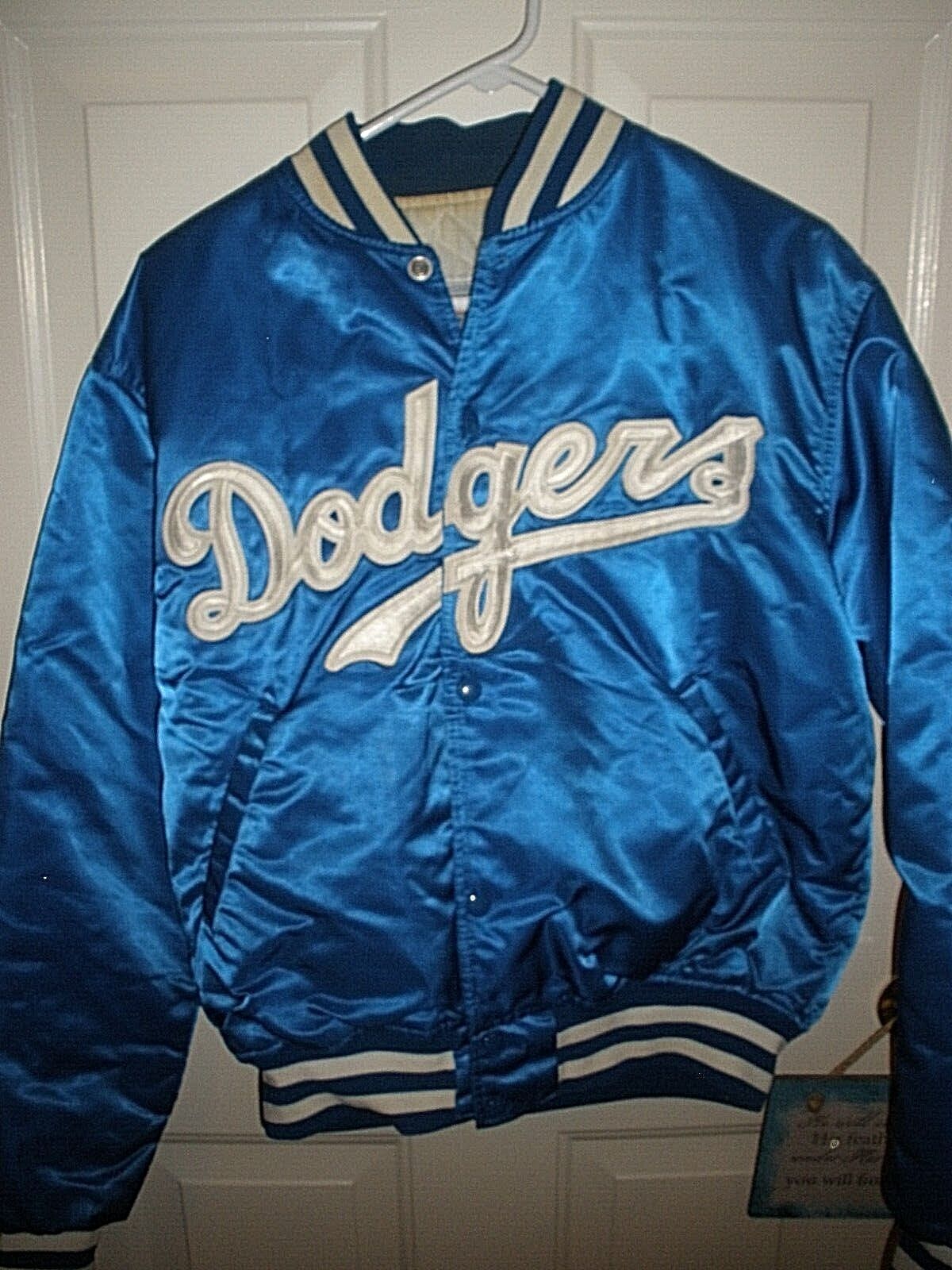 Vintage Starter Los Angeles Dodgers Baseball Jacket Royal Blue Small, Vintage Online