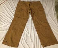NEW Lands End Womens Size 14 Low Rise Straight Leg Canvas Pants Heavyweight