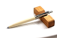 PARKER JOTTER BALLPOINT PEN BRASS THREADS MADE PRE-1981 NOS MADE IN ENGLAND