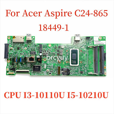 For Acer Aspire C24-865 laptop motherboard 18449-1 with I3-10110U I5-10210U DDR4