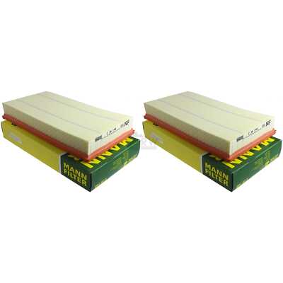 2x Original MANN-FILTER Luftfilter C 35 148 Air Filter