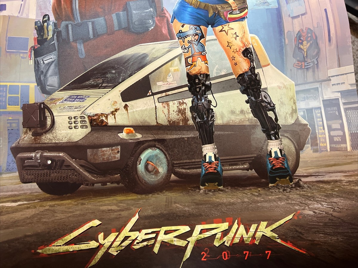 Cyberpunk 2077 Necessity Over Style Art Wall Poster 20x30 | eBay