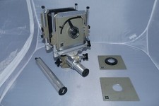 Sinar Norma 4X5 View Camera with 135mm Symmar Lens, Ext. Rail, Two Boards. Mint-
