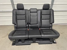 2011-2024 DODGE DURANGO REAR 2ND SECOND ROW SEAT SEATS BLACK LEATHER HOT ROD
