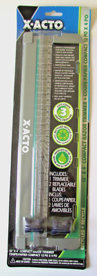 X-ACTO Papierschneider für Papier, Fotos, Basteln usw. Kompakt, 31cm / 12''