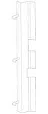 Genuine Ford 2011-2014 Mustang Air Conditioning Condenser Seal Left BR3Z-19E572C