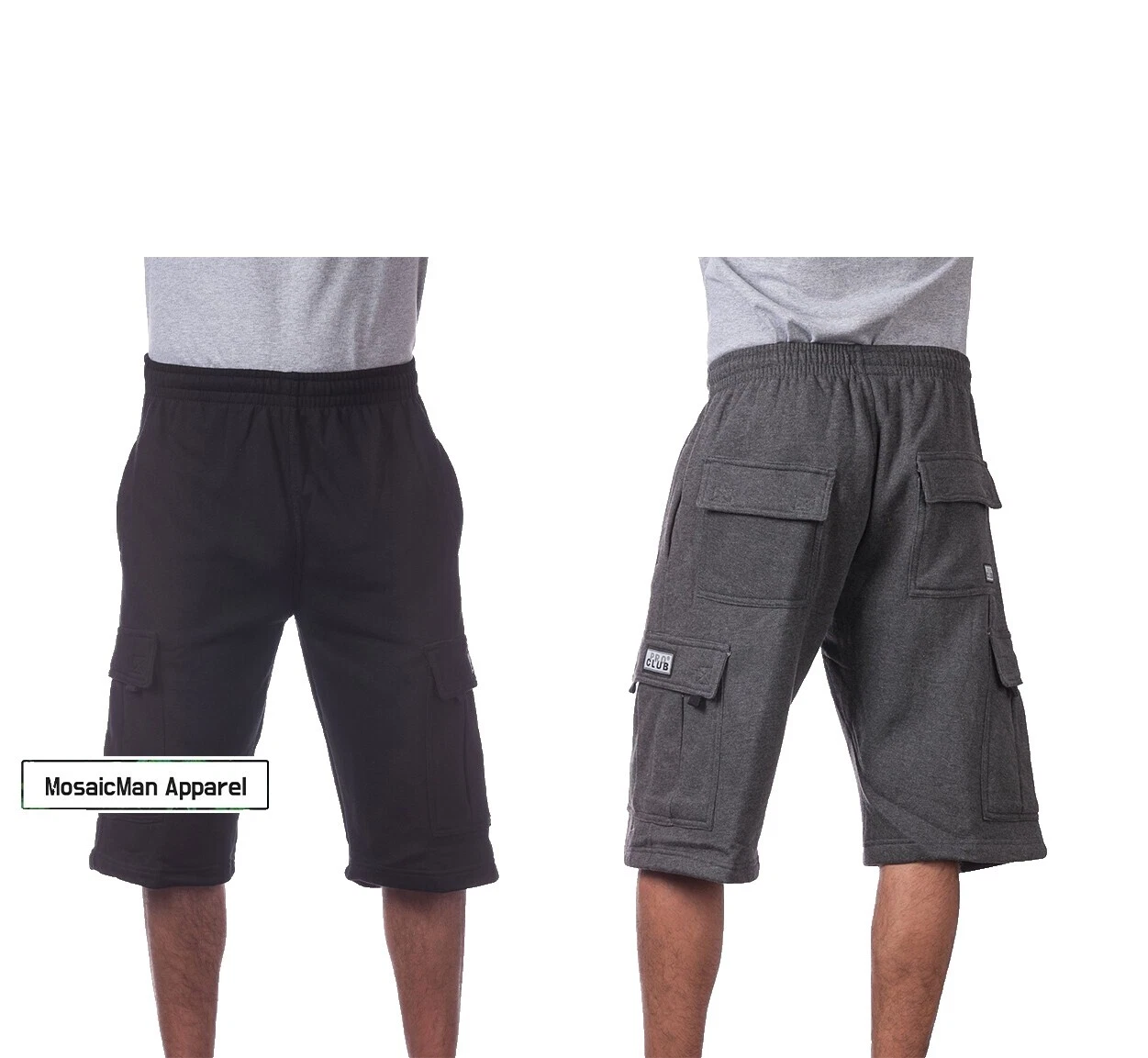 Pantalones cortos lisos Pro Club para hombre