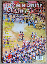 Miniature Wargames #202:  Alford Civil War  Yorktown  Hanau  Korea  WW2 Italy