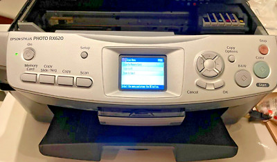 Epson Stylus Photo RX620 All-In-One Inkjet Printer & Scanner For Parts