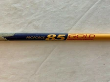Pro Force 85 Gold Extra Flex Golf Shaft Pull 42 " Length .335