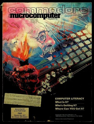 Commodore Microcomputer Magazine May/June 1984 Vol 5 #2 Tech Literacy 081324WNON