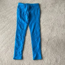 URBAN GROOVE MC( MEDIUM CHILD) GIRLS JEGGING TYPE PANTS, DARK TURQUOISE