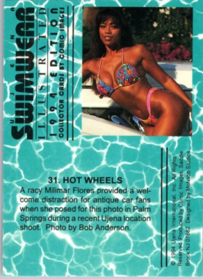 【みー選手】CANALJEAN/ MURMURING Ella ビキニ 1994 UJEANA SWIMWEAR Comic Images Trading Card #31 - Milimar