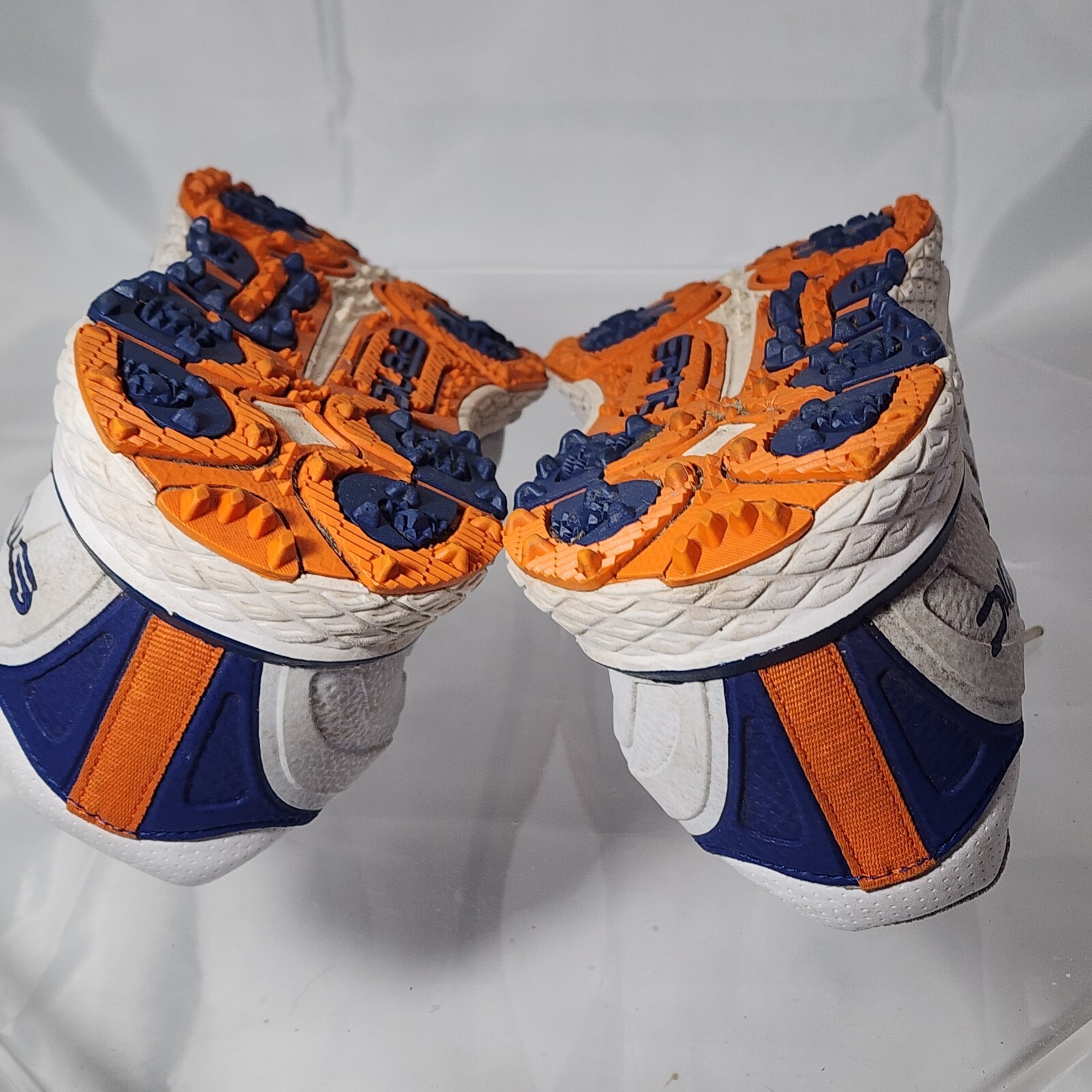 Etonic Golf Difference Spikeless Shoes Men 9.5 2E White/Blue/Orange