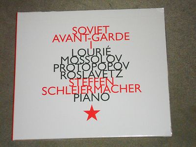  Steffen Schleiermacher Soviet Avant-Garde 1 (CD, Hatnow) Lourie Mossolov sealed