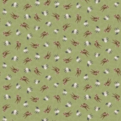 A Beautiful Day By Henry Glass - Green Goats  #1102-66