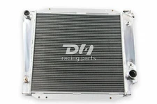 Aluminum Radiator For 1966-1977 68 Ford Bronco Custom 289/302 5.0 V8 AT/MT 3Row