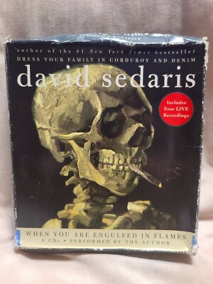 Shelf162F Audiobook~ When you are engulfed in flames- David sederis-unabridged 