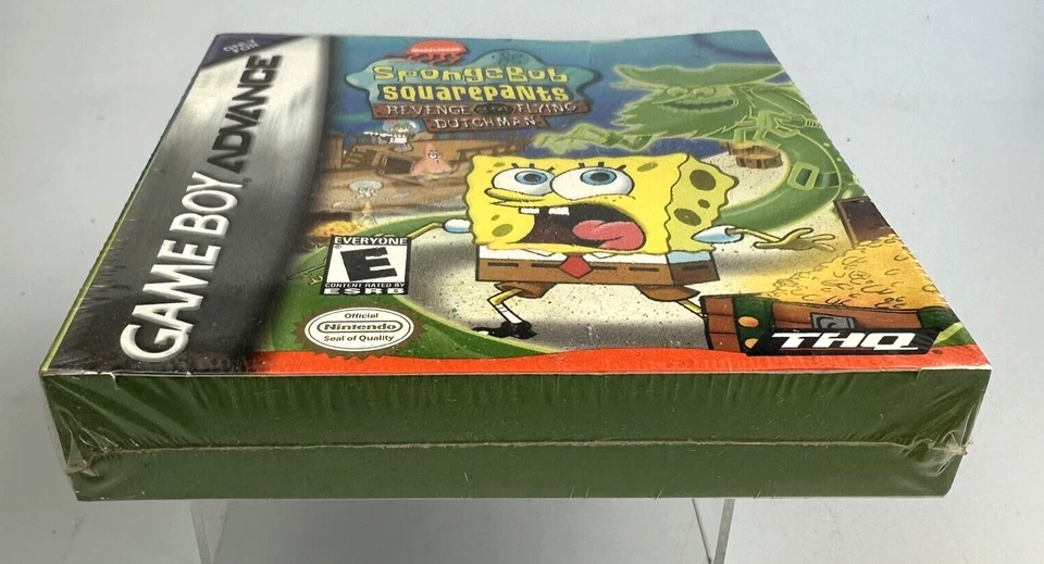 GBA SpongeBob SquarePants Revenge Of The Flying Dutchman, New And Sealed - FLAW - Image 3 of 4