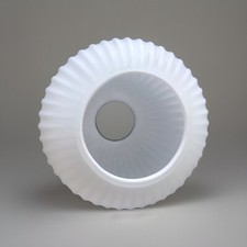 Lampenschirm Anica E14/G9 Ersatz Kugel Glas Weiß matt Ø100mm Höhe 80mm Loch 30mm